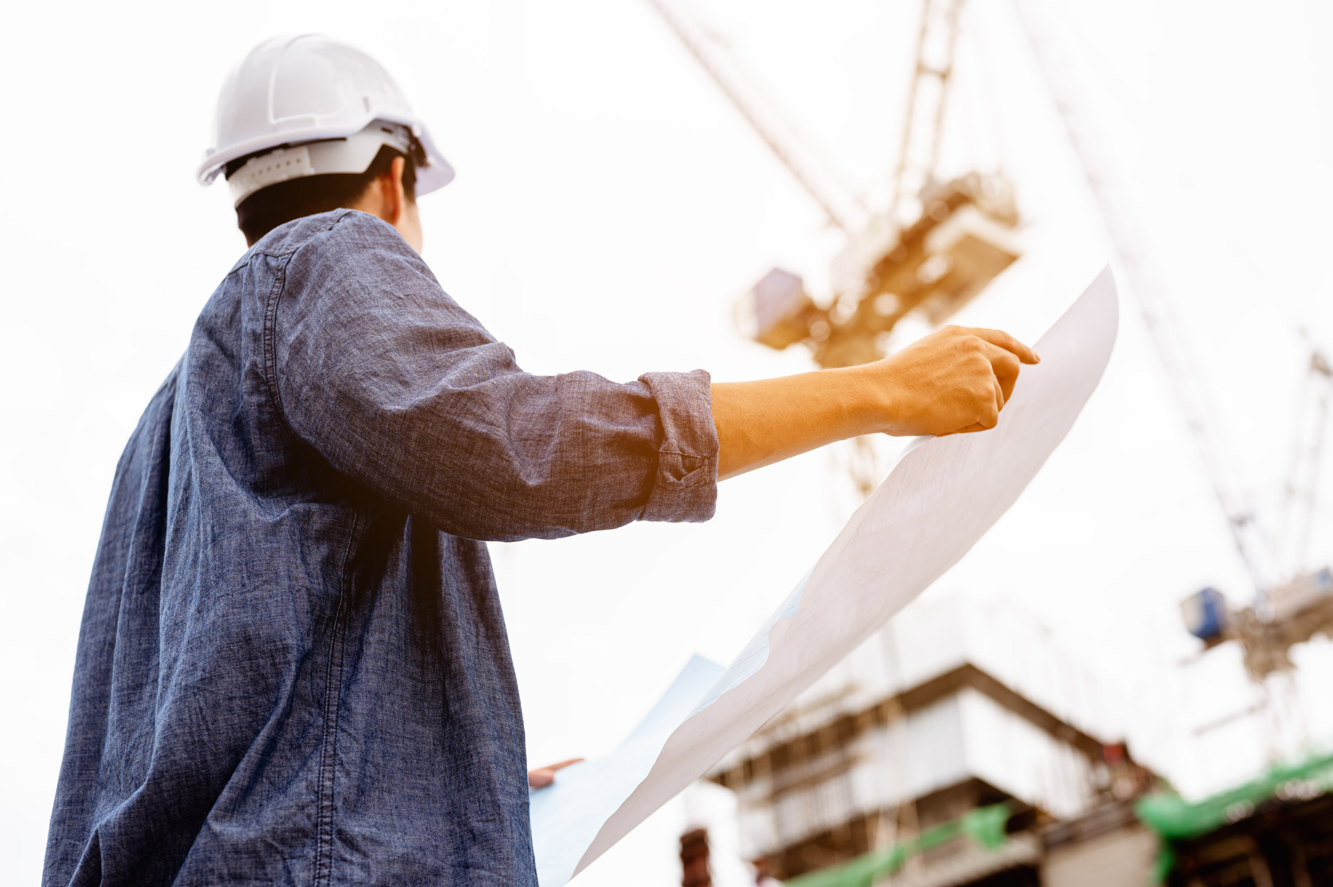 chantier casque travaux publics